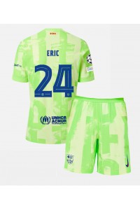 Barcelona Eric Garcia #24 Babytruitje 3e tenue Kind 2024-25 Korte Mouw (+ Korte broeken)